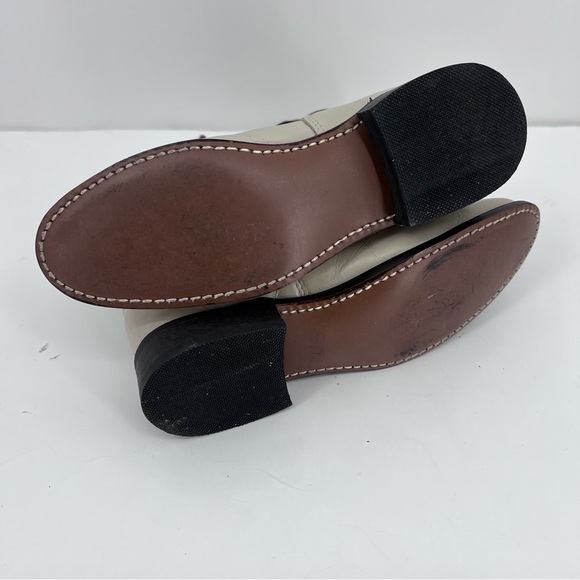 vintage western ropers lace up boots leather fringe size 7.5 - Picture 4 of 11